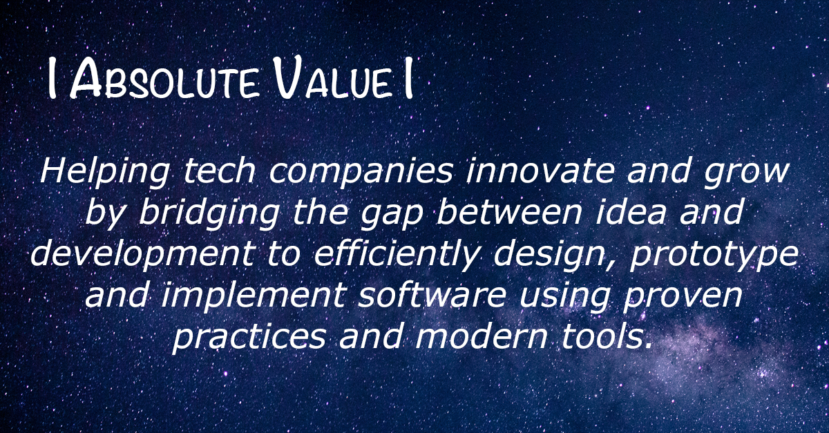 Helping Tech Companies to Innovate and Grow - Absolute Value